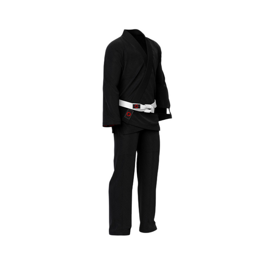 Plain Black Brazilian Jiu Jitsu Gi