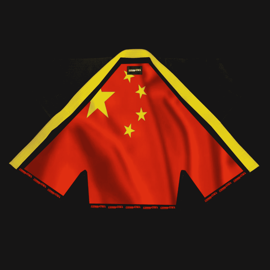 China Flag Patriotic Jiu-Jitsu Gi - Combatra