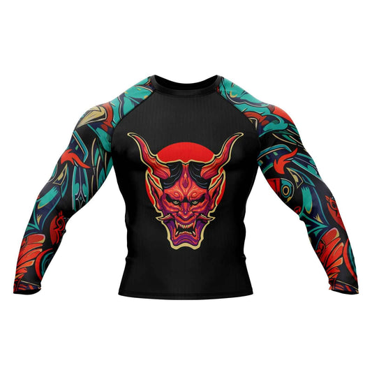 Demon Spirit Graphic Compression Rash Guard