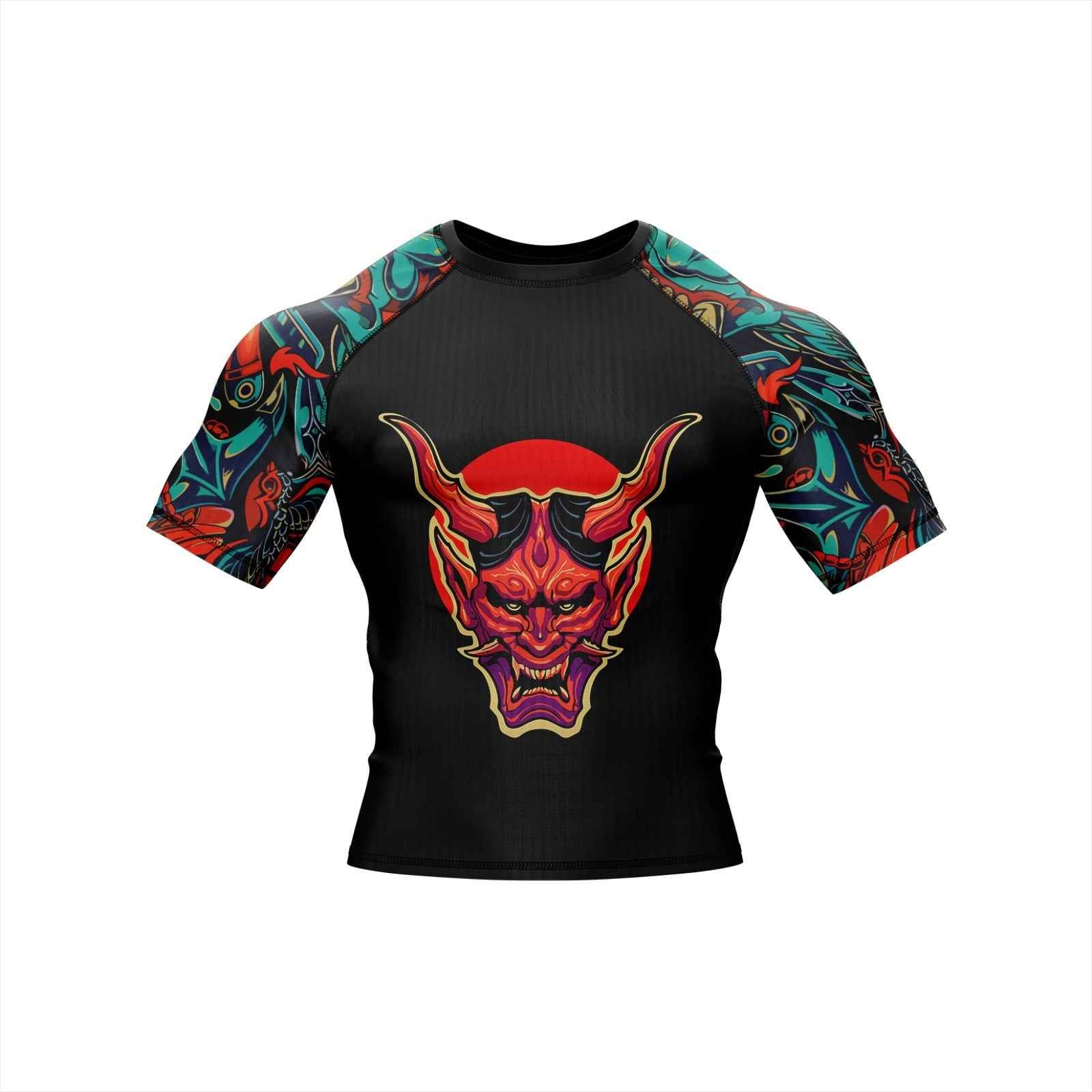Demon Spirit Graphic Compression Rash Guard