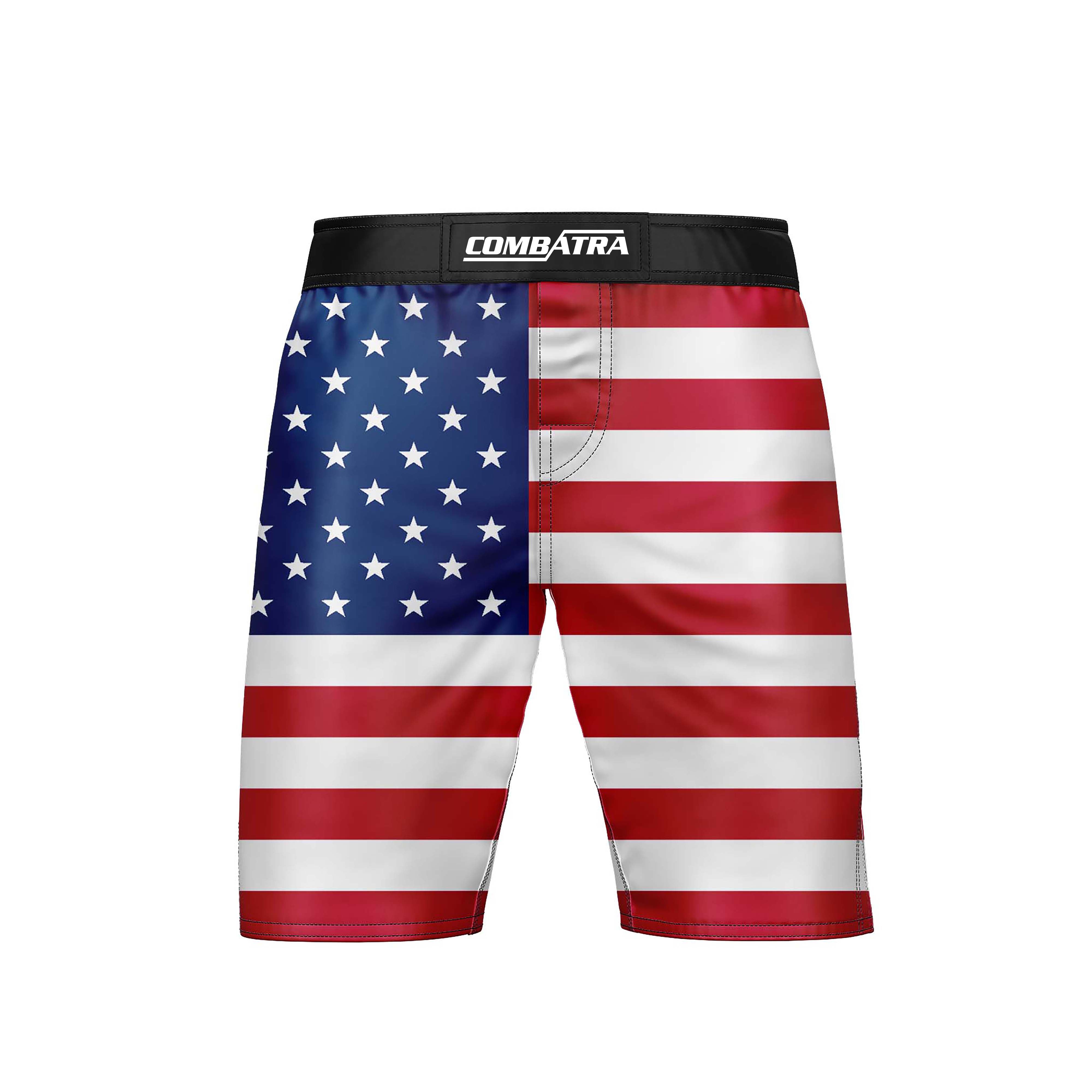 USA Flag MMA Shorts