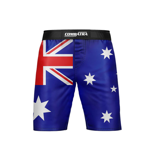 Australian Flag MMA Shorts - Combatra
