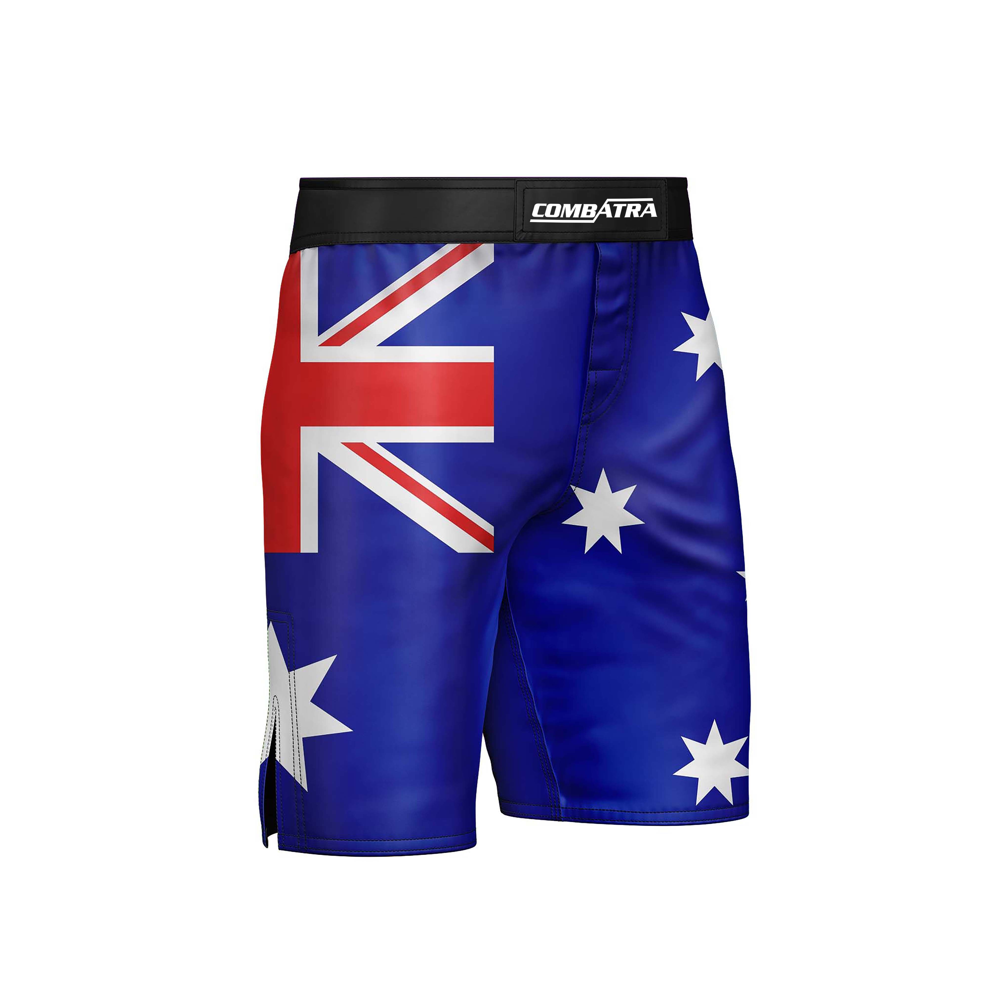 Australian Flag MMA Shorts