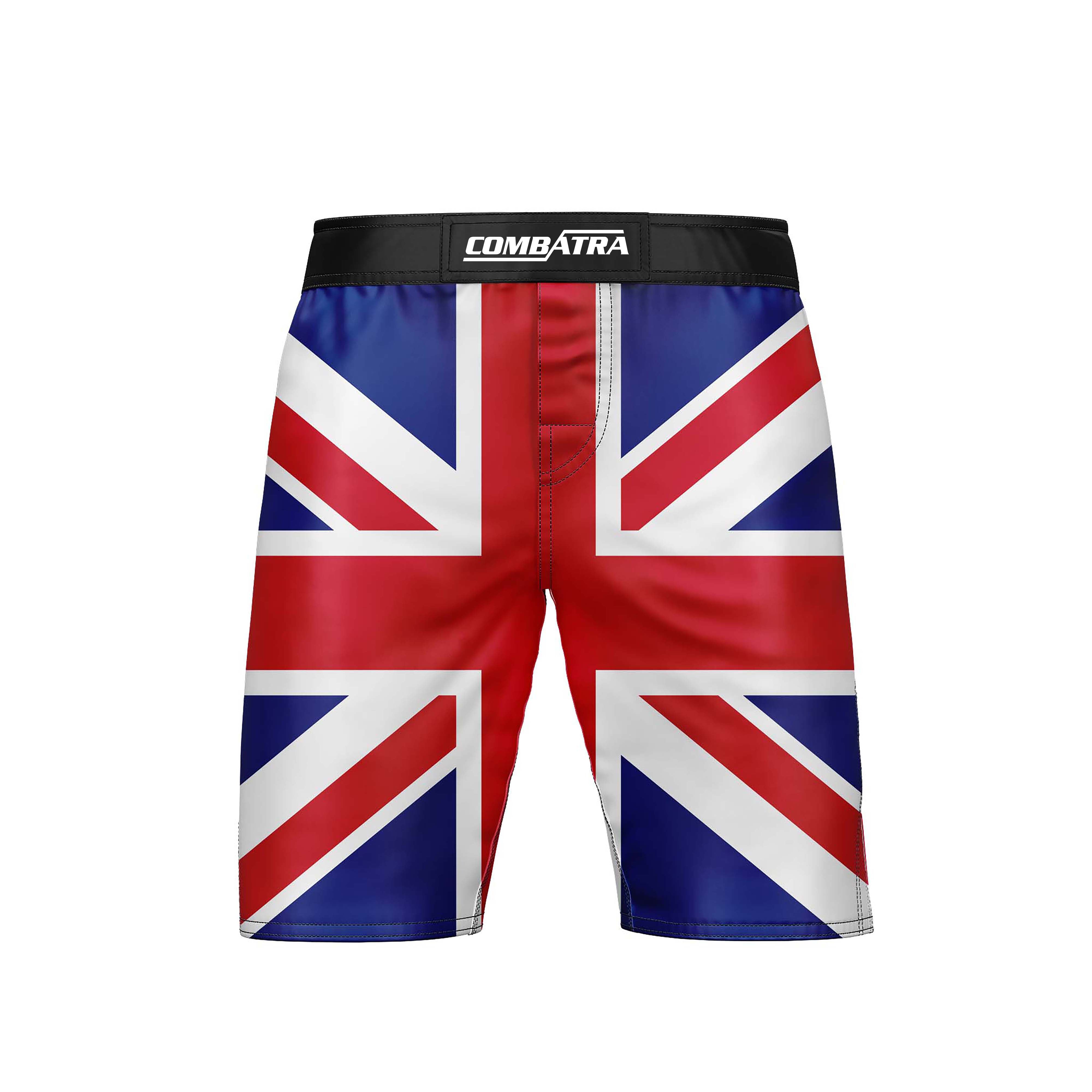 UK Flag Design MMA Shorts