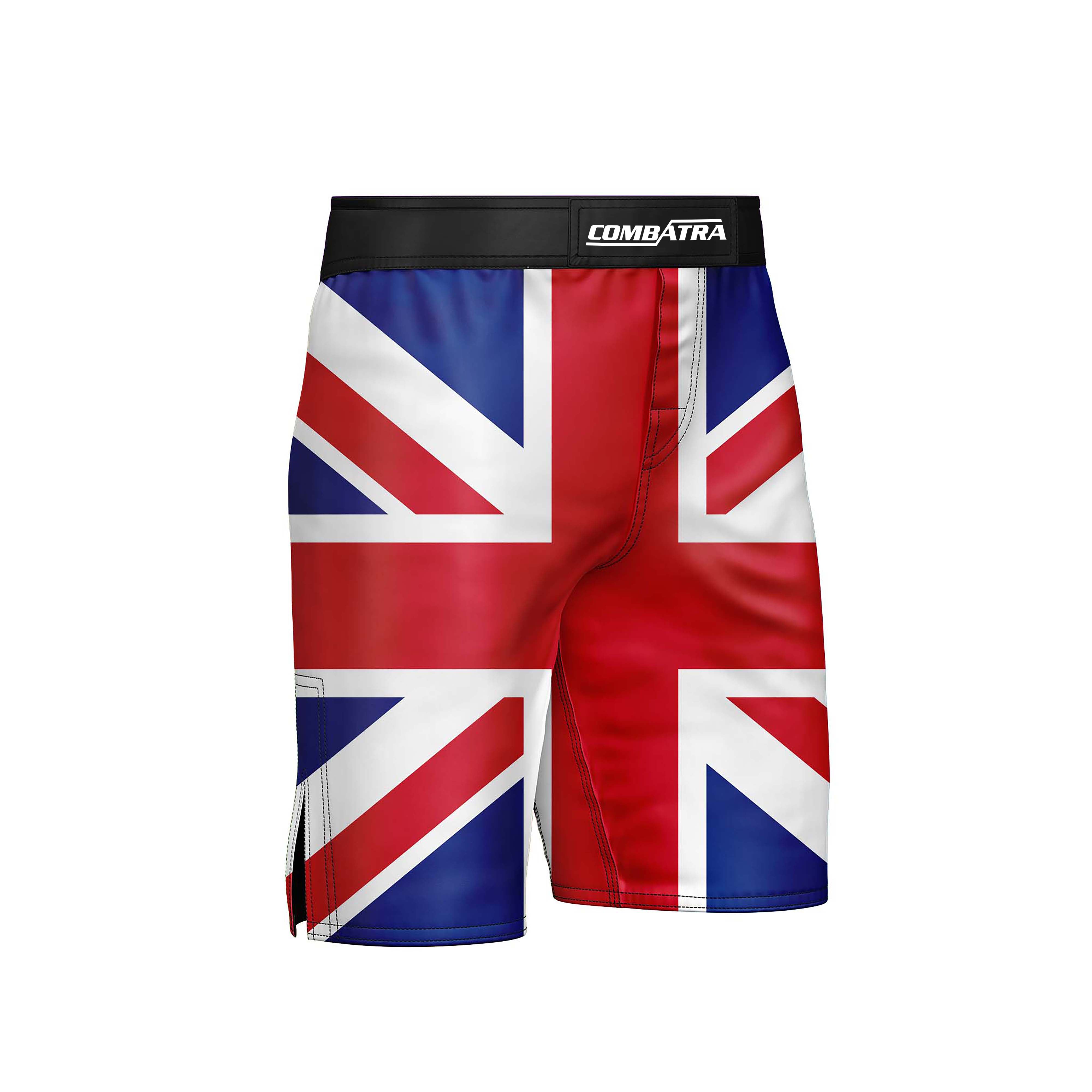 UK Flag Design MMA Shorts