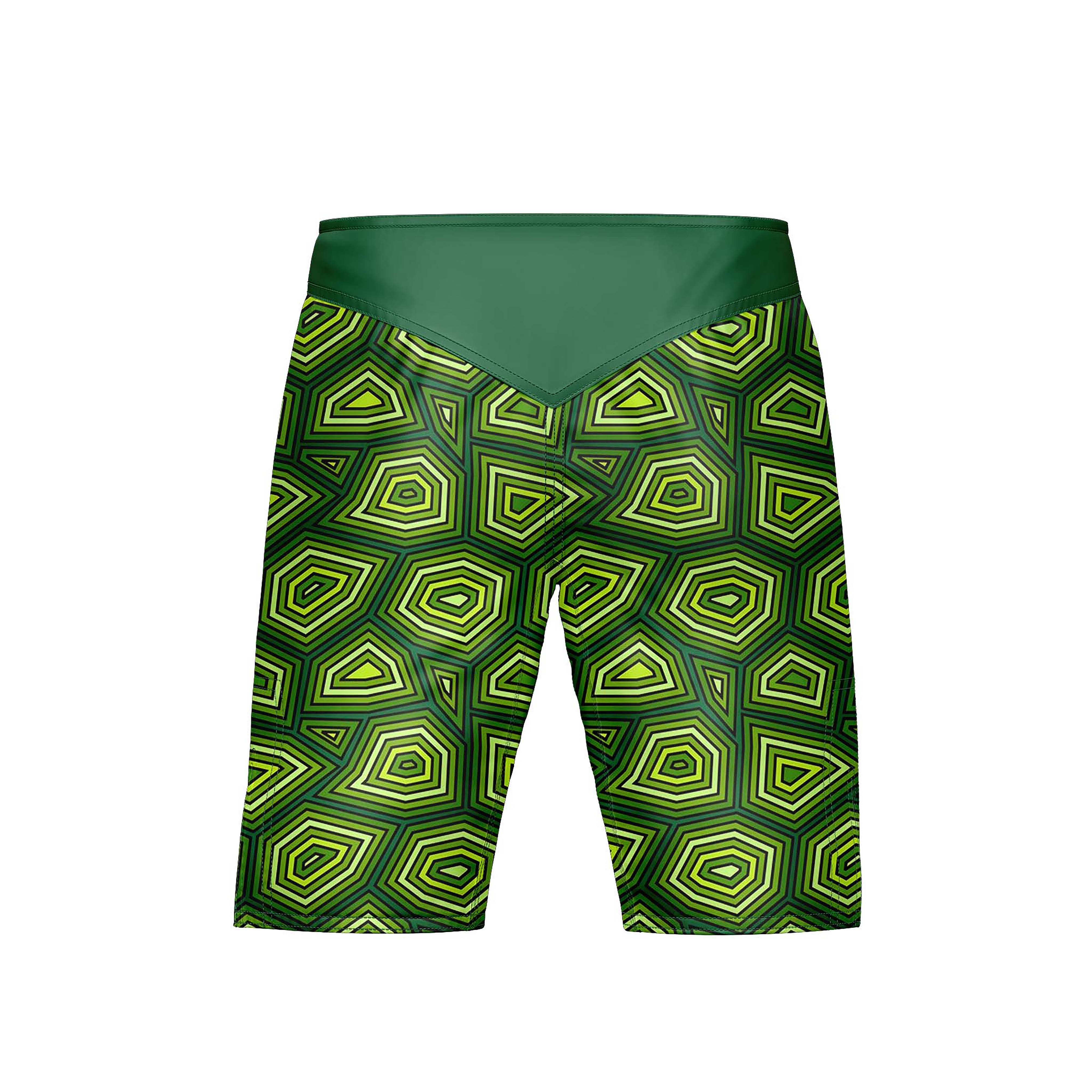 Green Classic Camo MMA Shorts