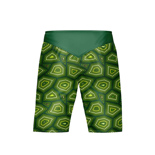 Green Classic Camo MMA Shorts - Combatra