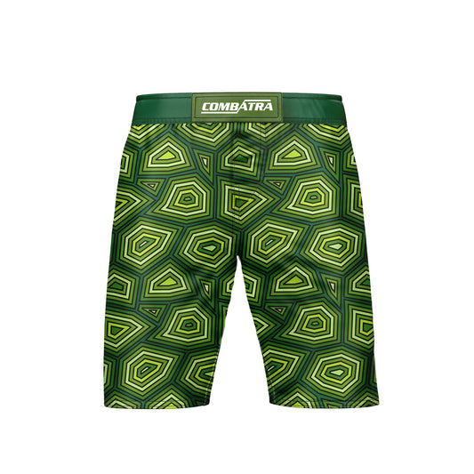 Green Classic Camo MMA Shorts - Combatra