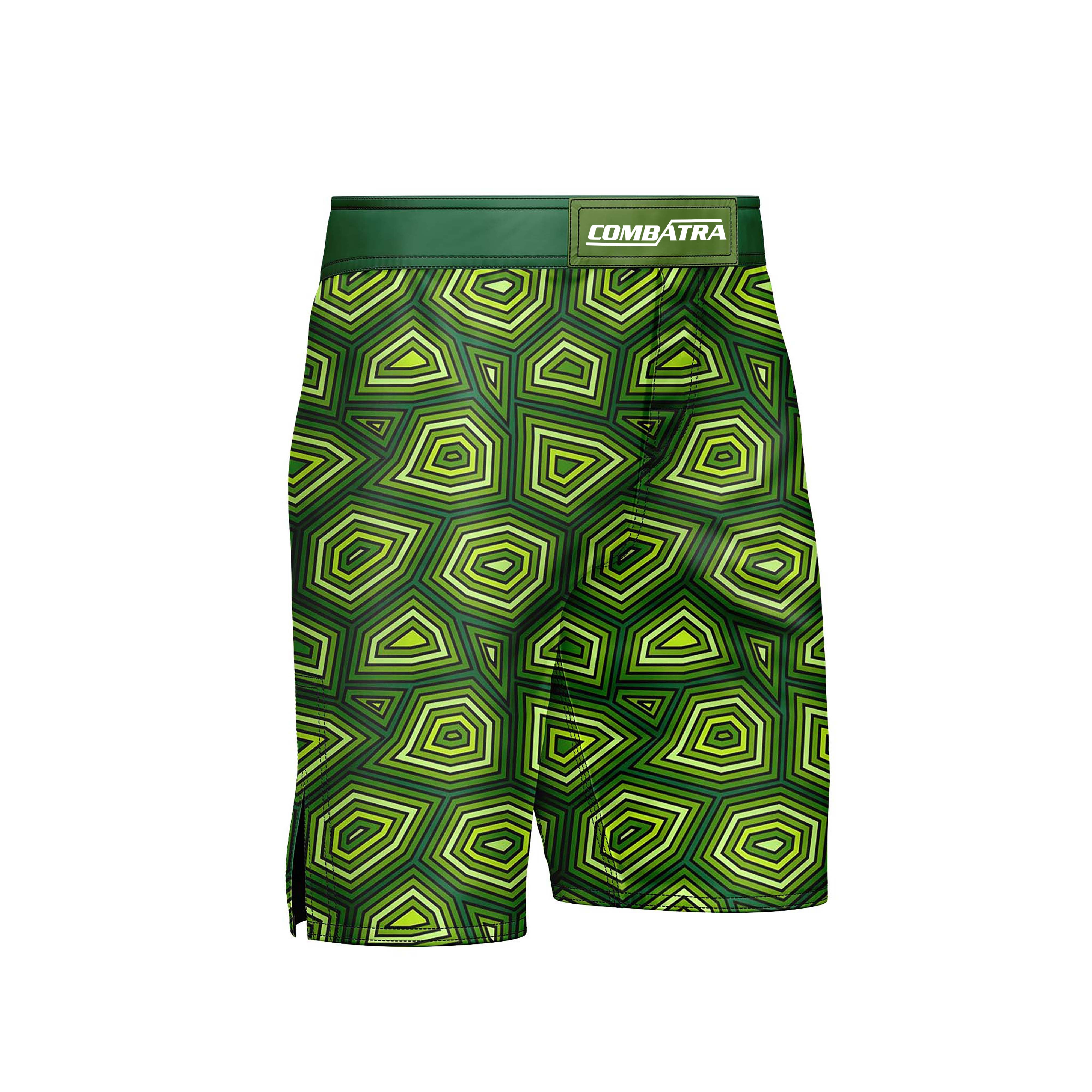 Green Classic Camo MMA Shorts