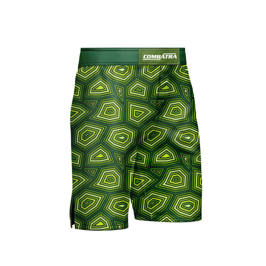 Green Classic Camo MMA Shorts - Combatra