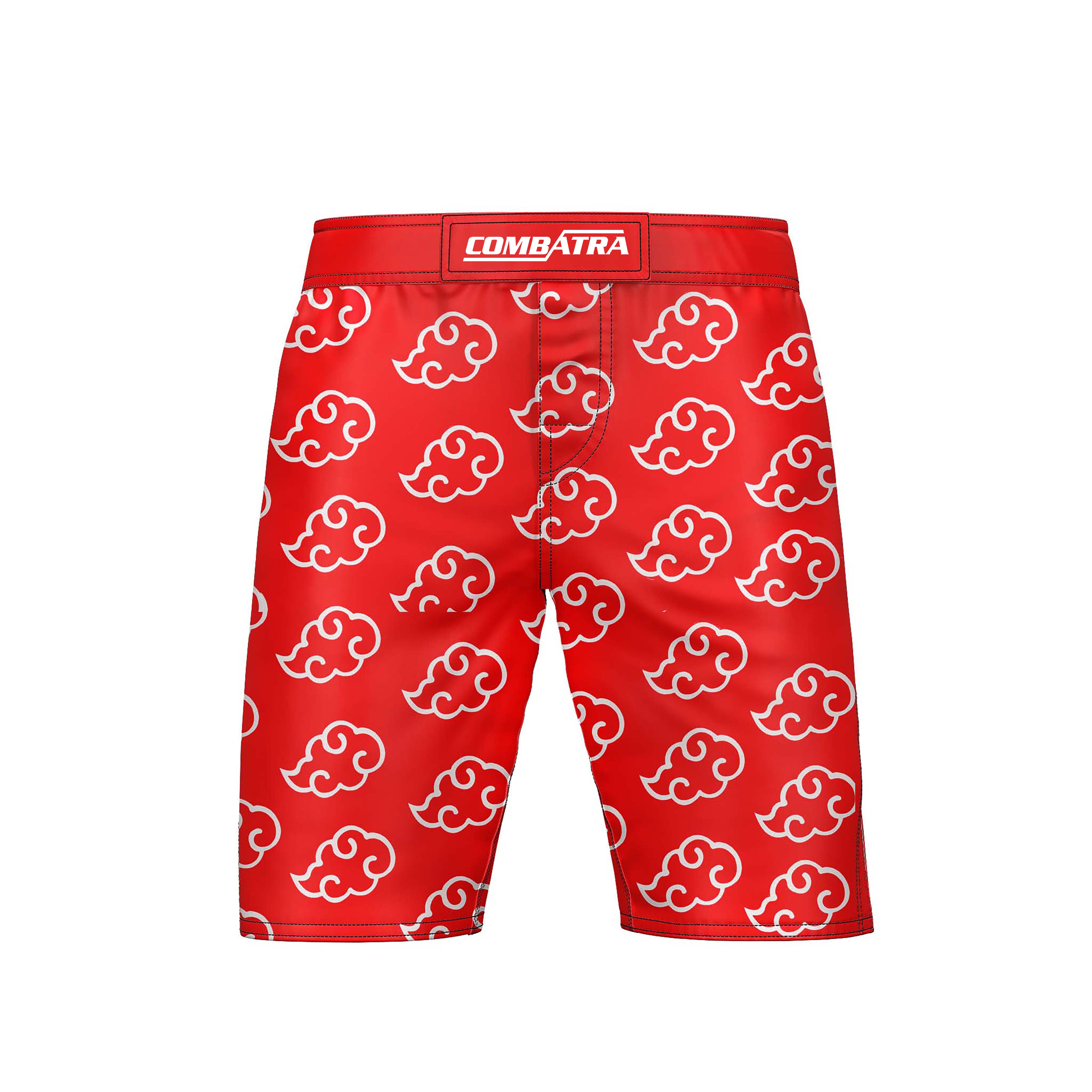 Red Cloud Pattern MMA Shorts