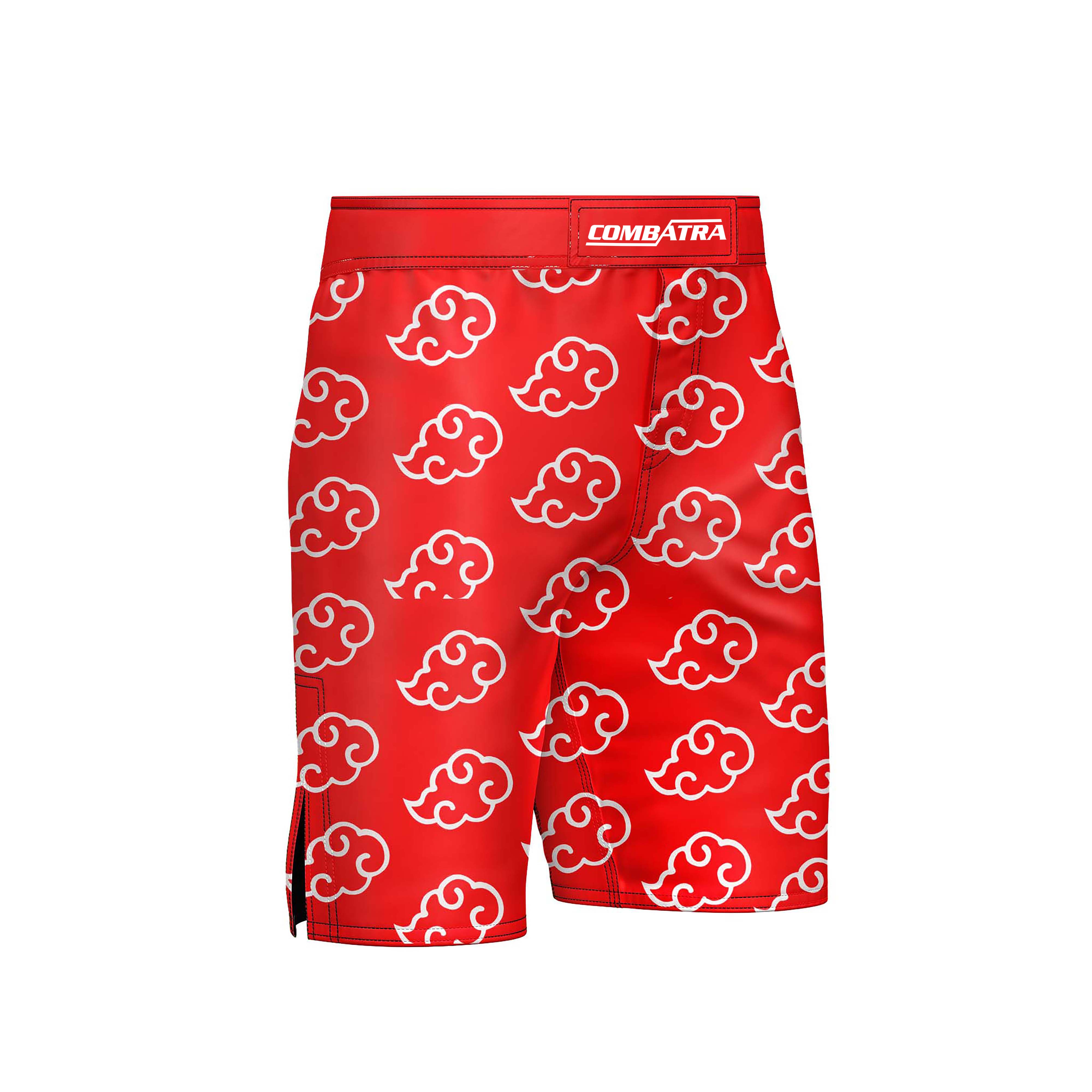 Red Cloud Pattern MMA Shorts