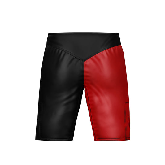 Combatra Sports Red & Black MMA Shorts