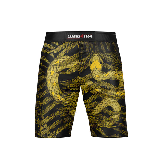 Abstract  Snake Fury MMA Shorts - Combatra