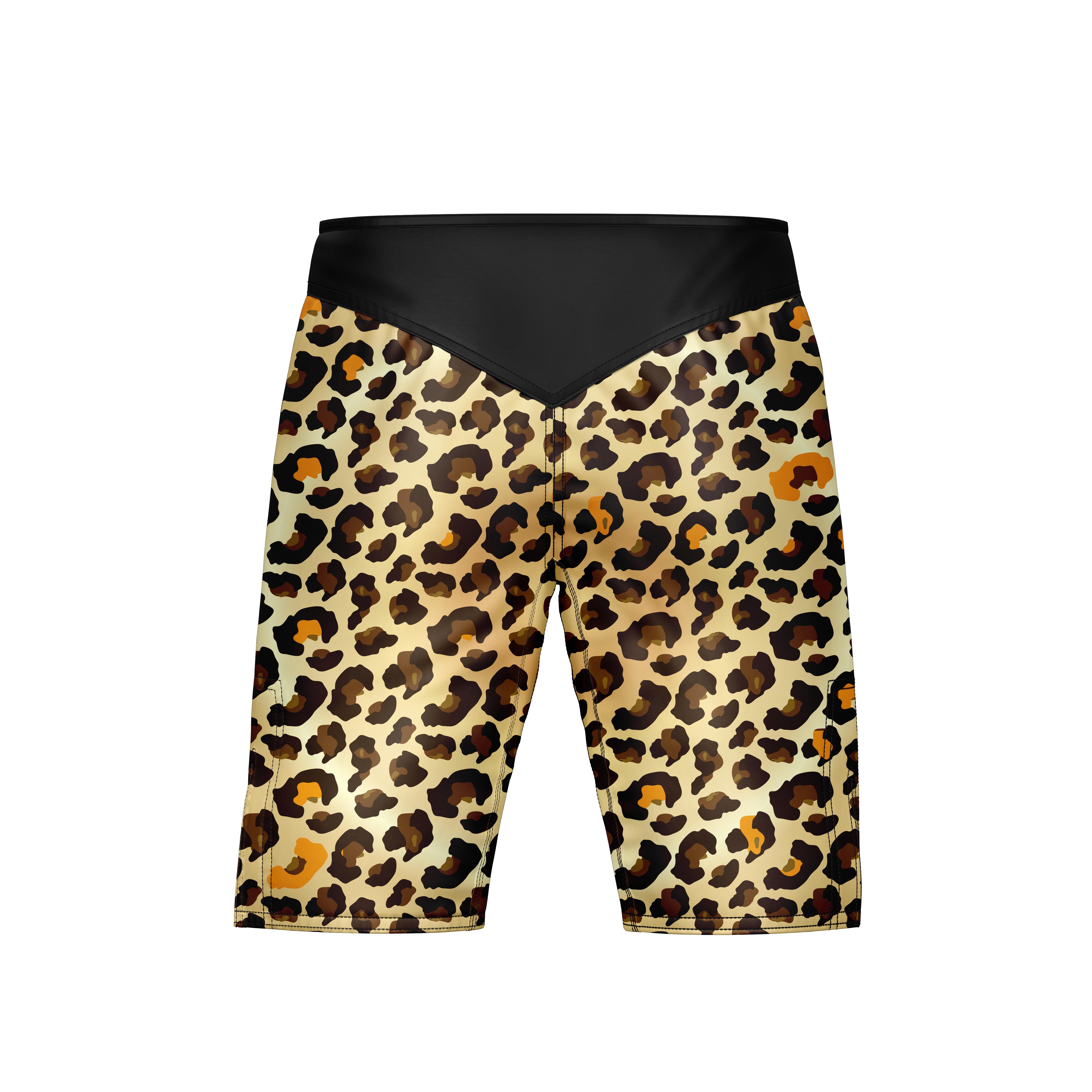 Leopard Rage  MMA Shorts