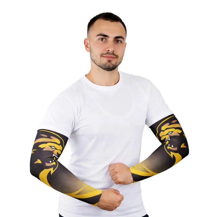 Combatra Power Tiger Graphic Compression Arm Sleeves – UPF 50+