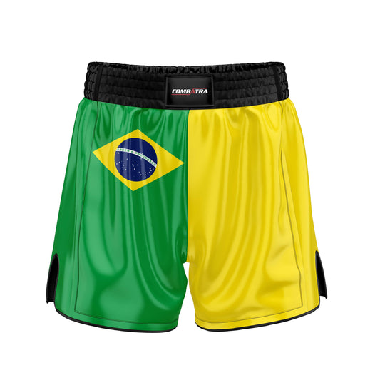 Brazil Flag Muay Thai Shorts