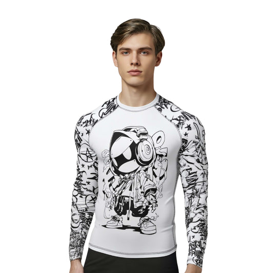 Hip Hop Urban Art Compression Rashguard
