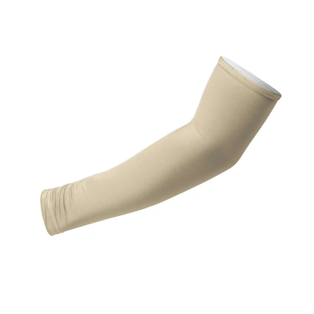 Combatra Cycling Beige Arm Sleeves – UPF 50+