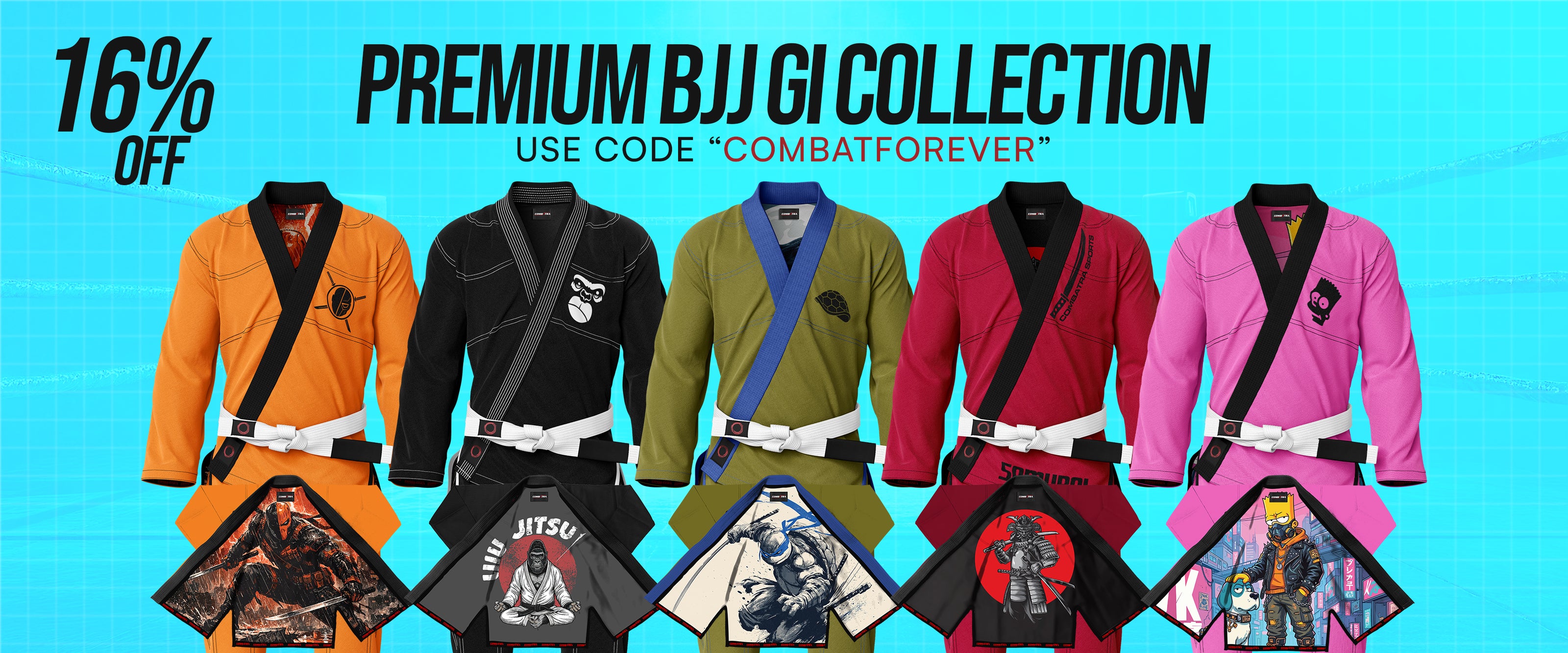 Combatra Brazilian Jiu Jitsu Gi for martial arts training