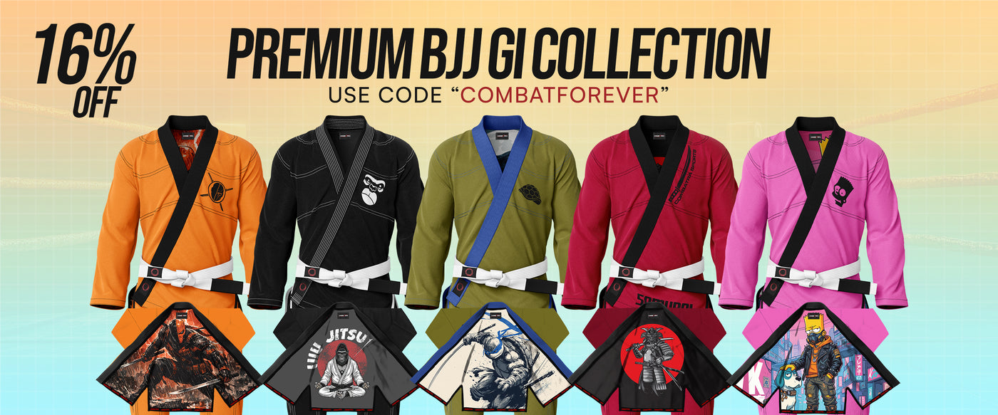 Combatra premium BJJ Gi for Brazilian Jiu Jitsu training