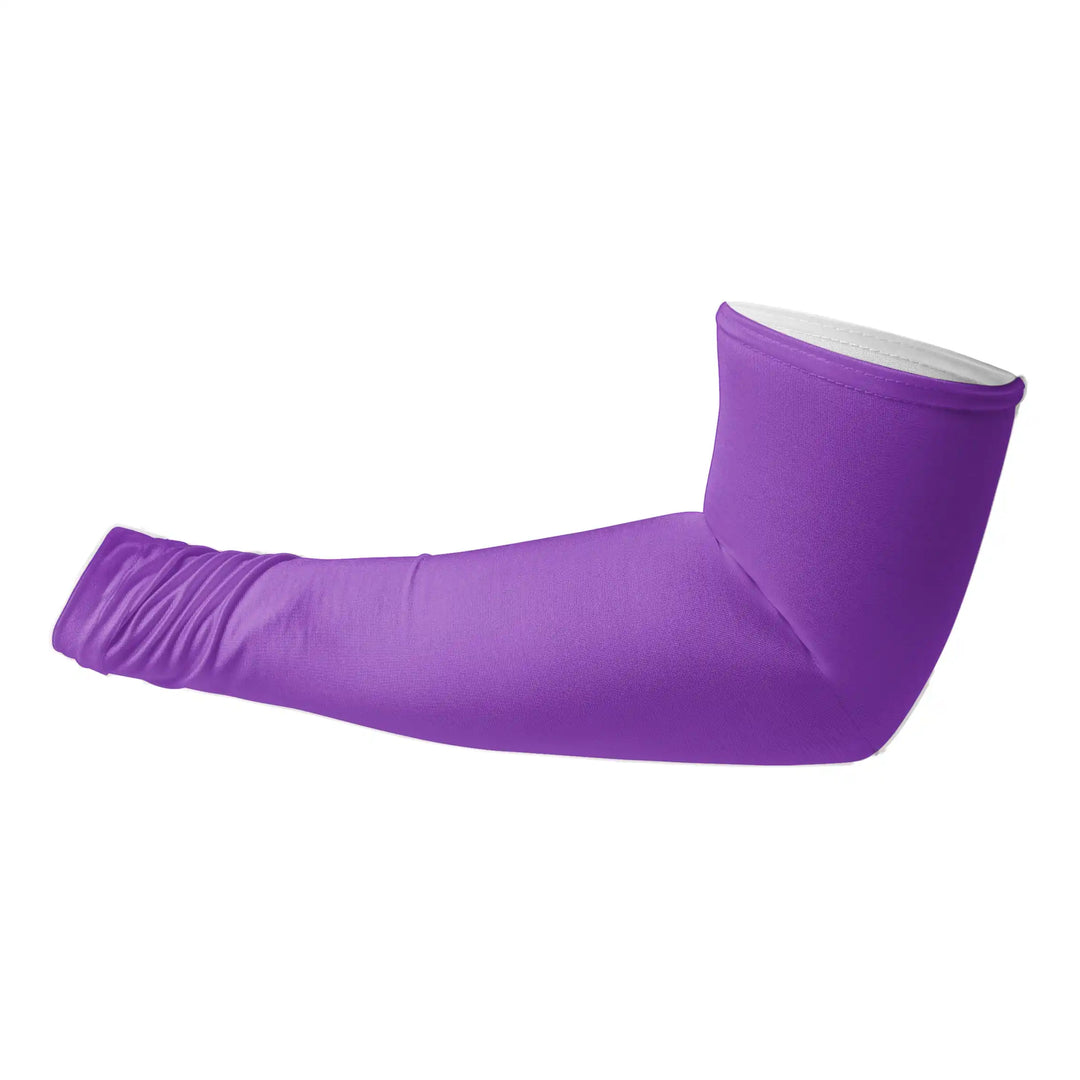 Purple Compression Arm Sleeves – UPF 50+ | Combatra