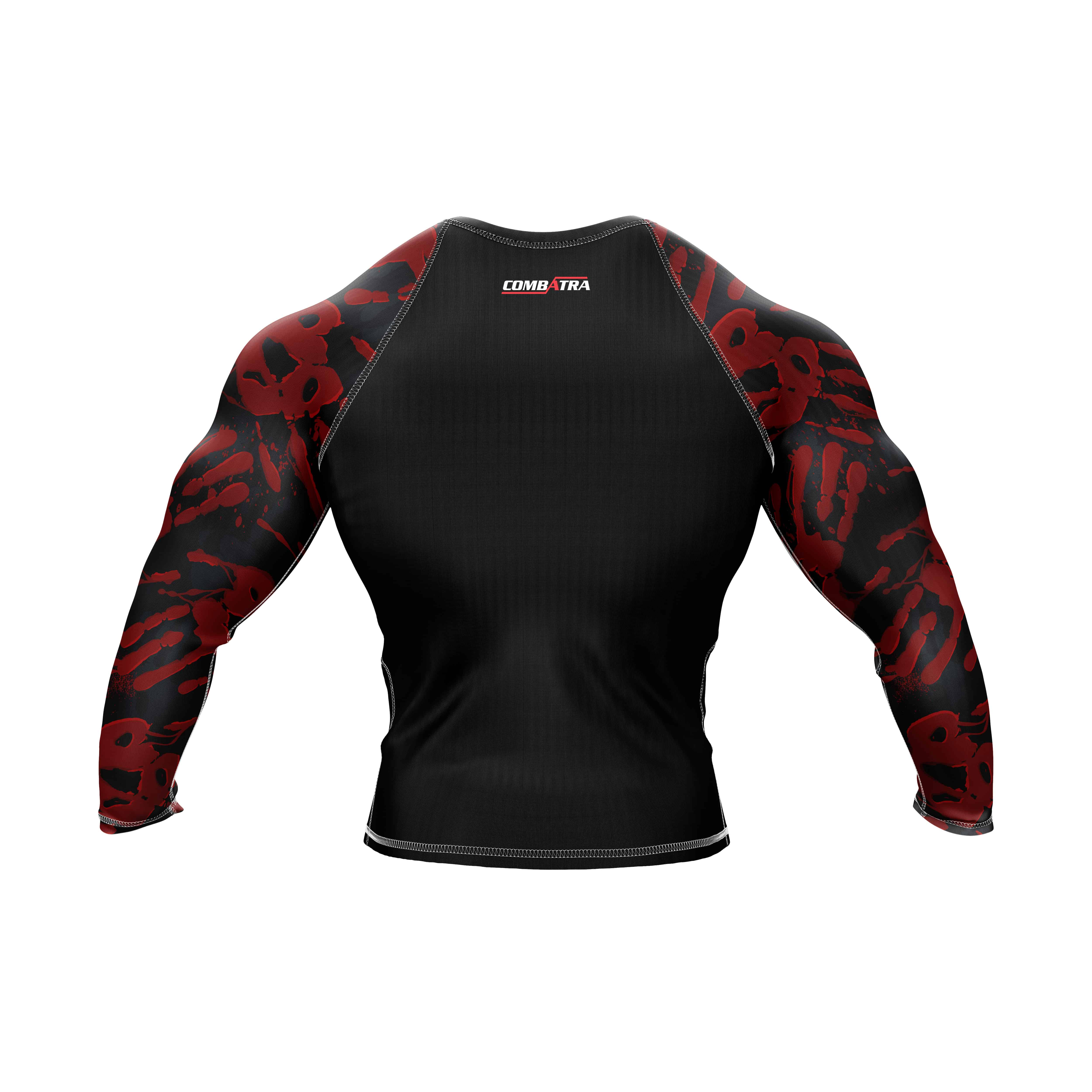 Hand printed Compression Rash Guard