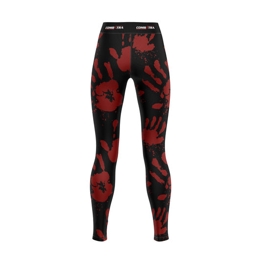 Hand Printed   Compression spats For Women