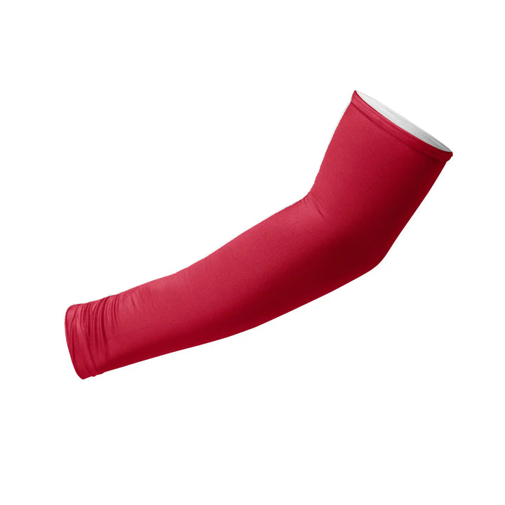 Combatra Cricket Red Arm Sleeves – UPF 50+