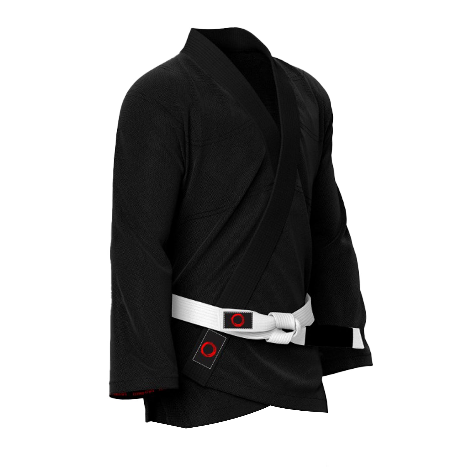 Combatra Black Brazilian Jiu-Jitsu Gi Jacket