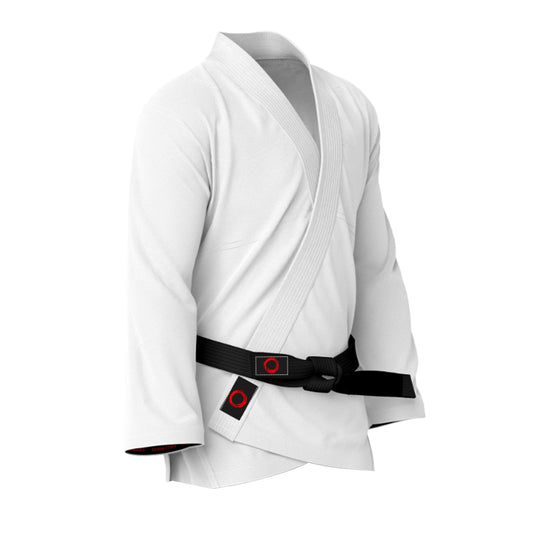 Combatra White Brazilian Jiu-Jitsu Gi Jacket - Combatra