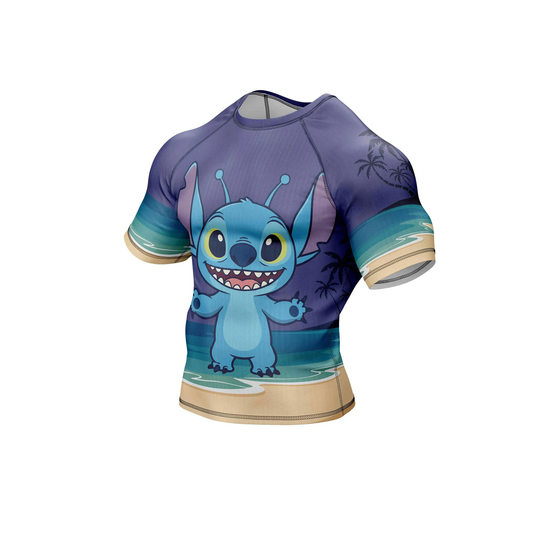 Combatra Island Tropical Alien BJJ Rashguard – UPF 50+