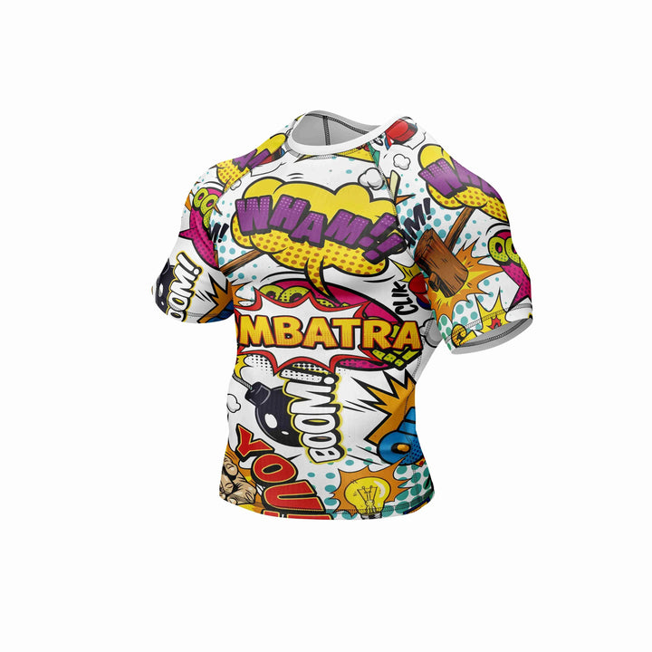 Combatra Fight Pop Energy BJJ Rashguard – UPF 50+