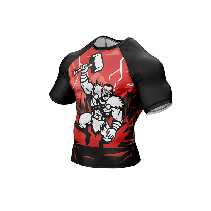 Combatra Thunder Hammer Warrior BJJ Rashguard – UPF 50+