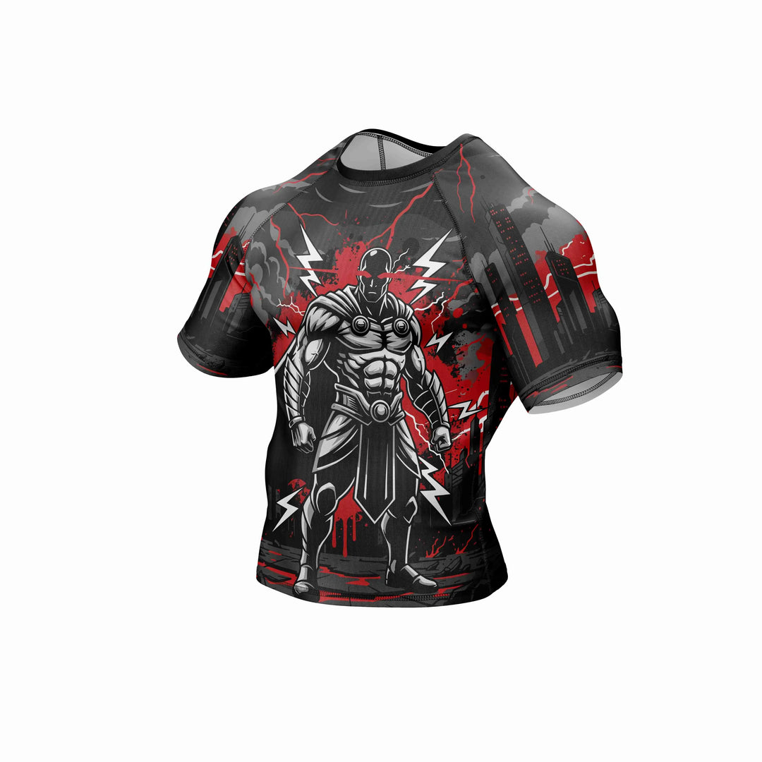 Combatra Thunder God Warrior BJJ Rashguard – UPF 50+