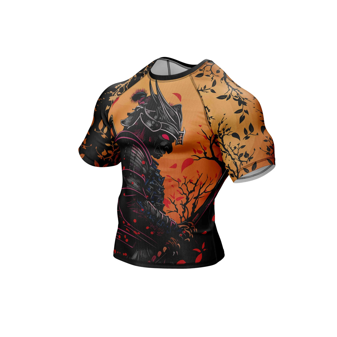 Combatra Fallen Leaf Warrior BJJ Rashguard – UPF 50+