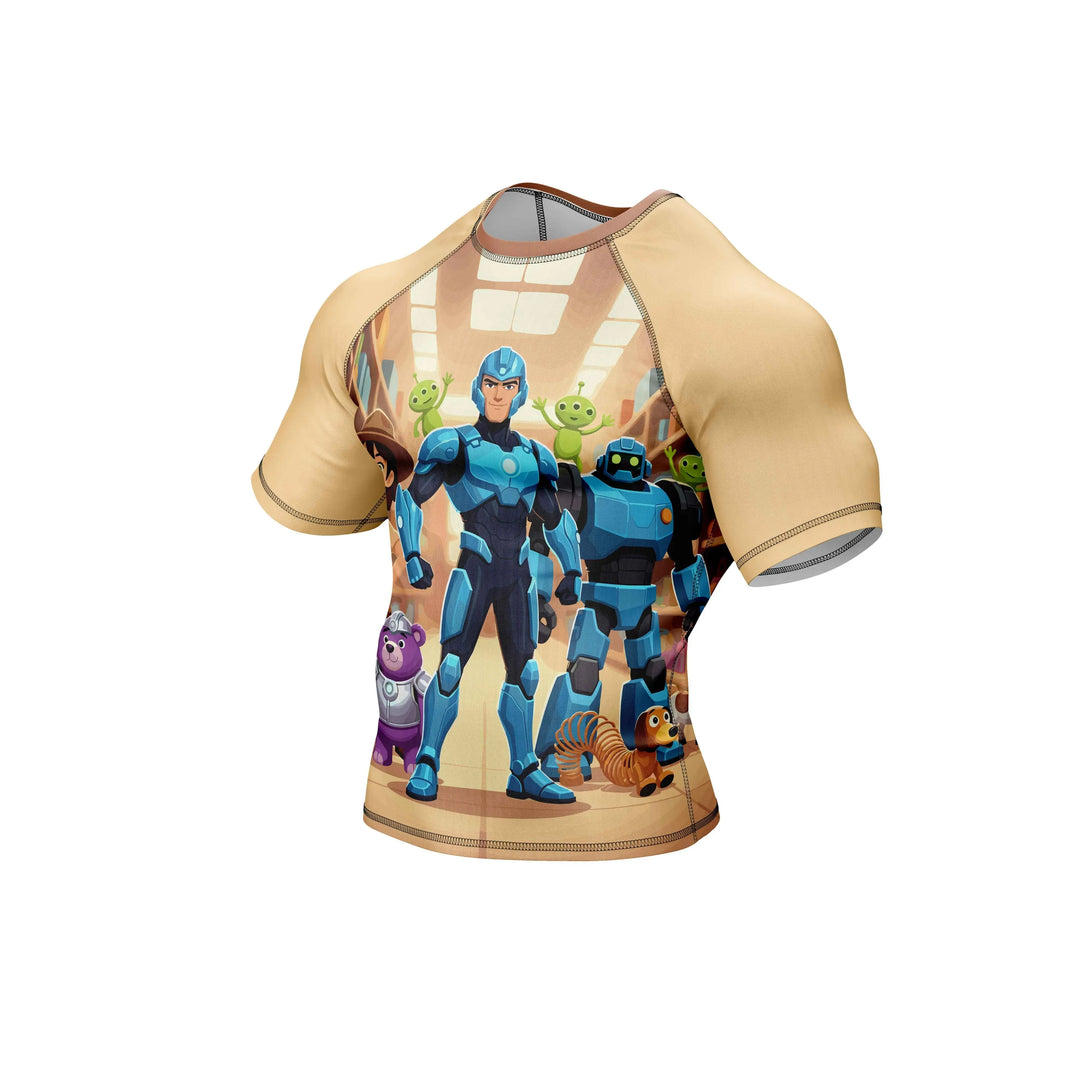 Combatra Little Legends Training BJJ Rashguard – UPF 50+