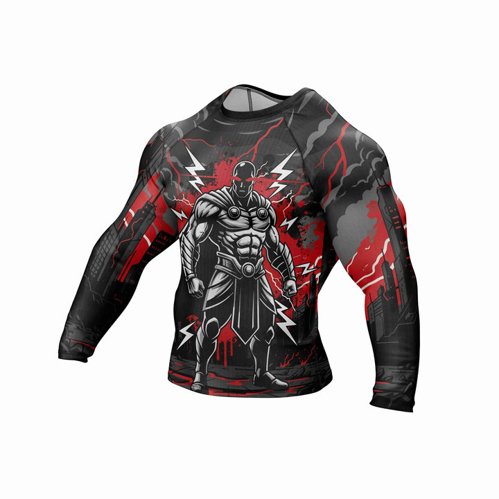 Combatra Thunder God Warrior BJJ Rashguard – UPF 50+