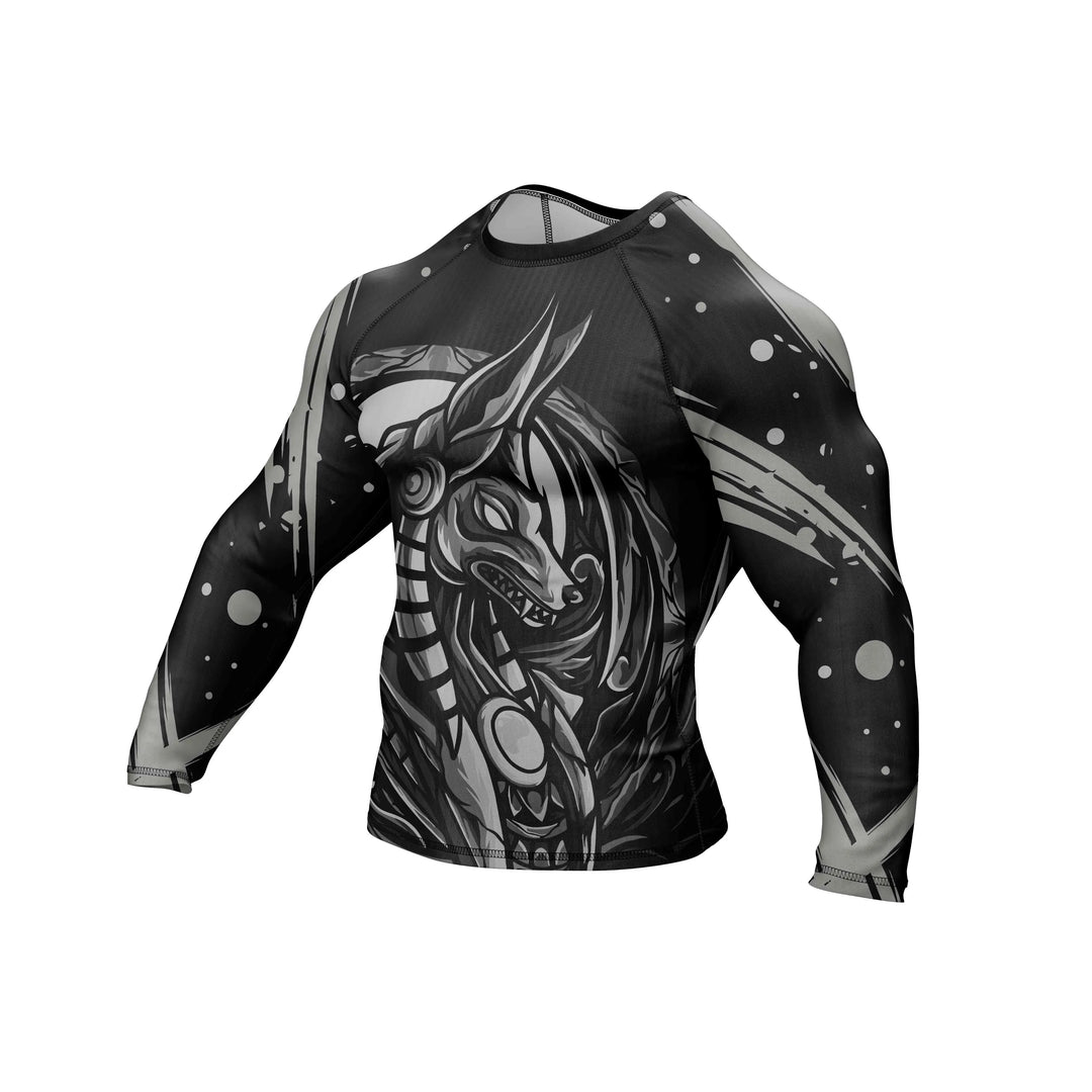 Combatra Shadow Dragon King BJJ Rashguard – UPF 50+