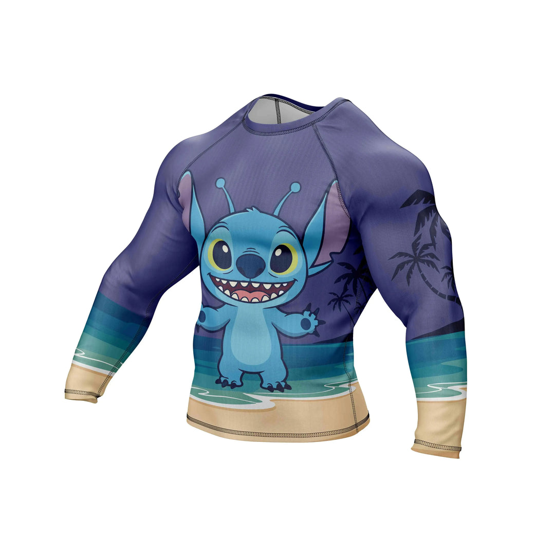 Combatra Island Tropical Alien BJJ Rashguard – UPF 50+