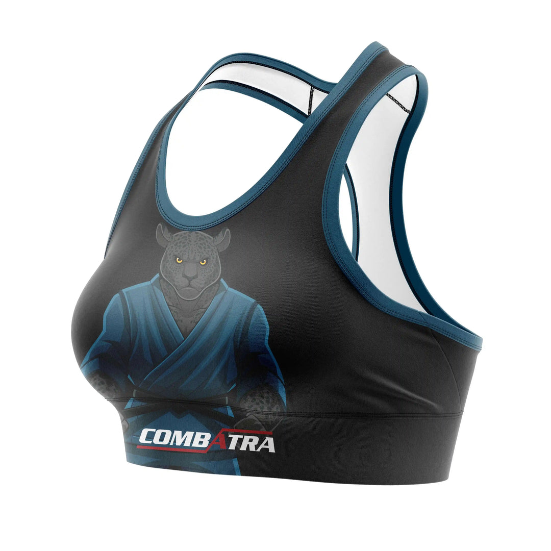 Panther Flow Strike Sports Bra | Combatra