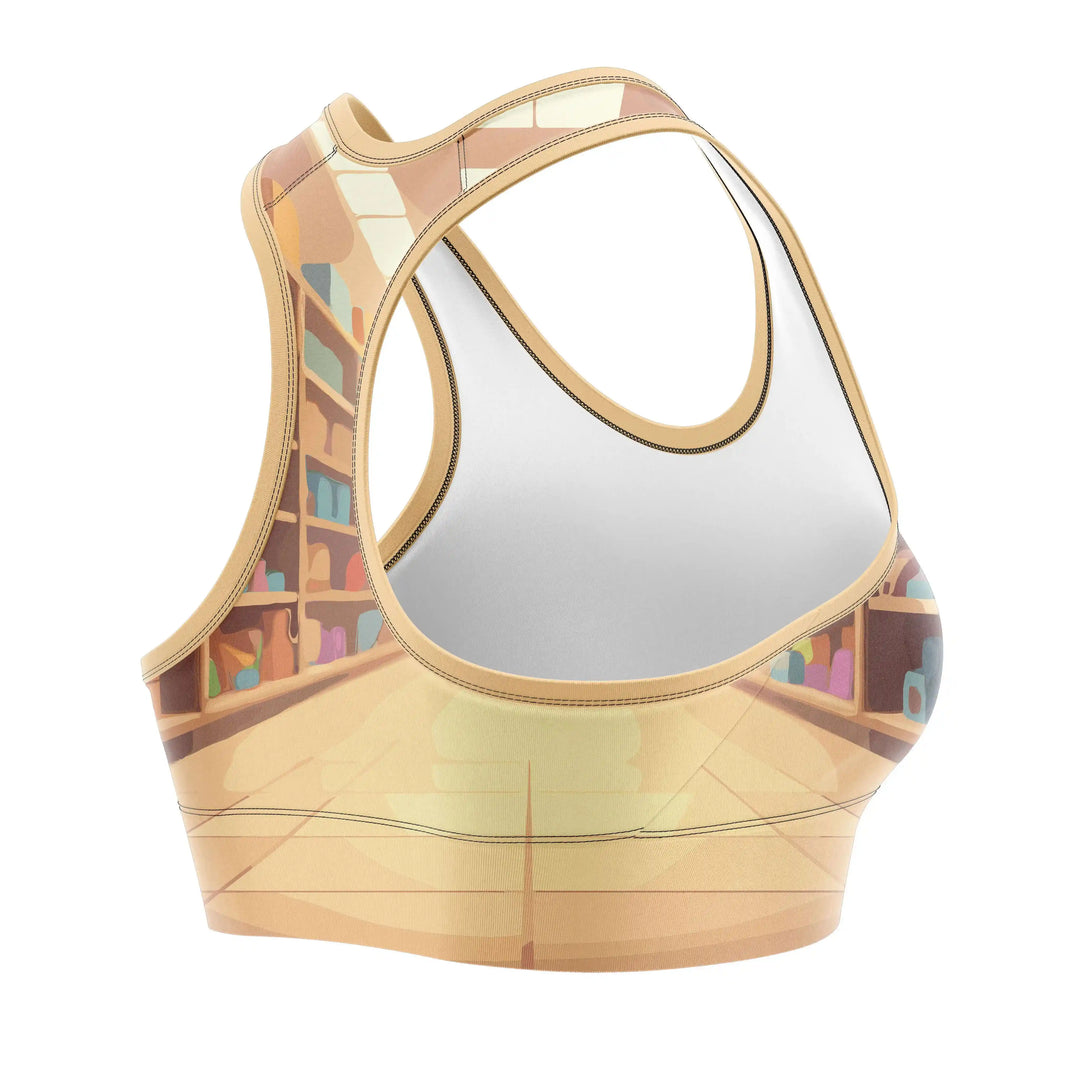Little Legends Training Sports Bra detail view | Combatra