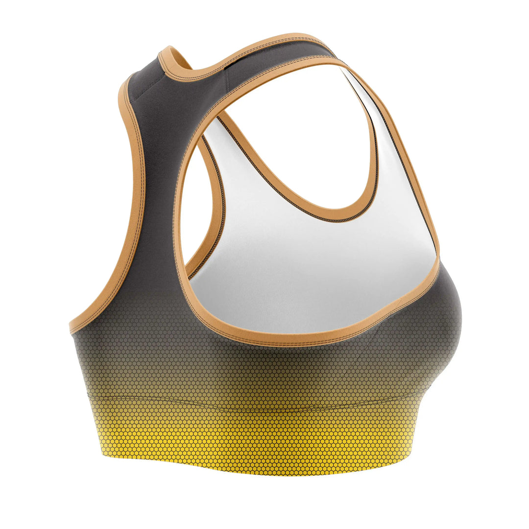 Power Tiger Graphic Sports Bra | Combatra