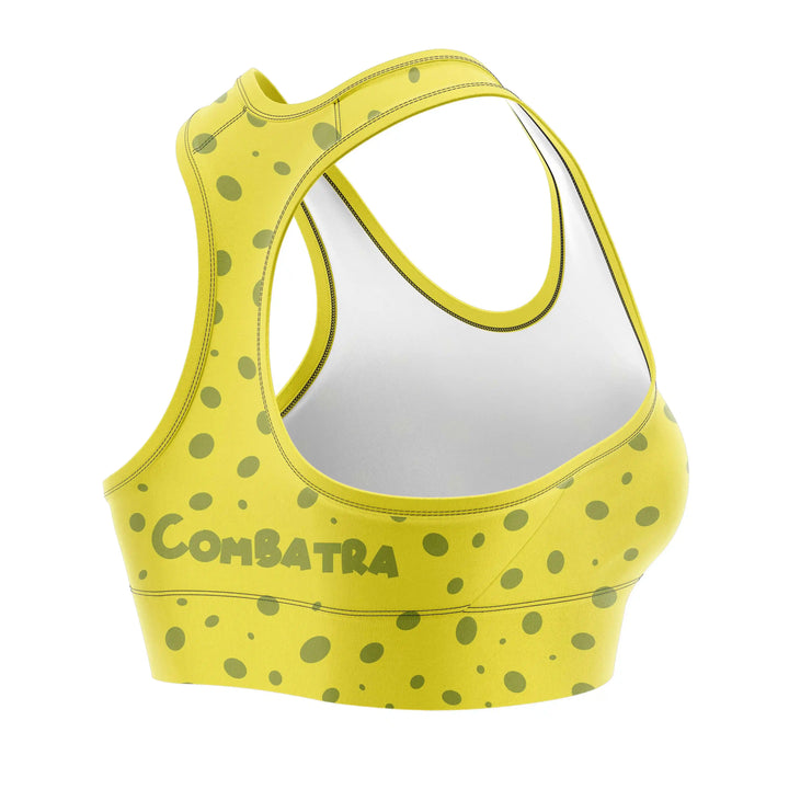 Combat Sponge Sports Bra detail view | Combatra