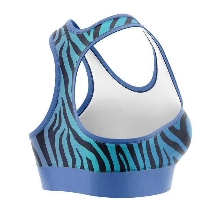 Anime Ascension Warrior Sports Bra detail view | Combatra