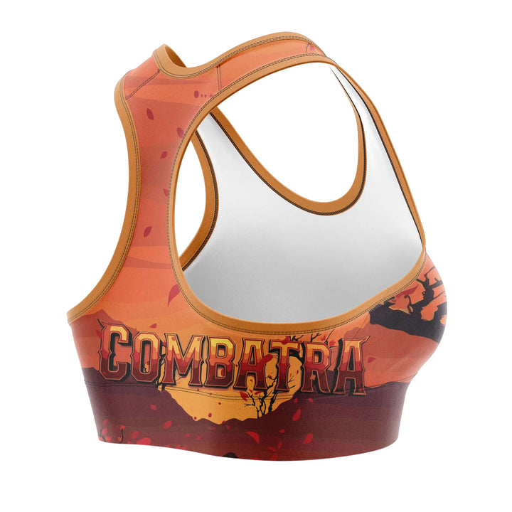 Fallen Leaf Warrior Sports Bra | Combatra