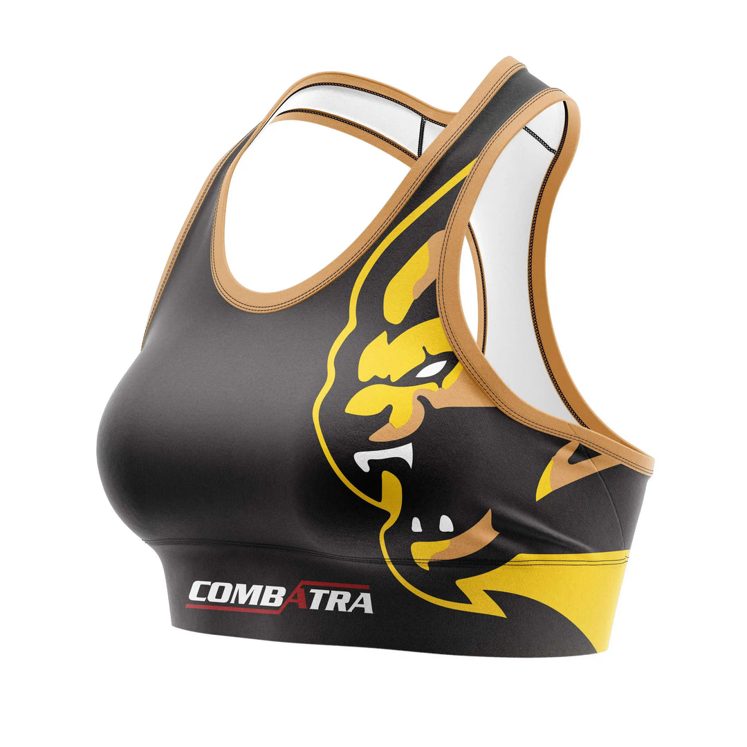 Power Tiger Graphic Sports Bra | Combatra