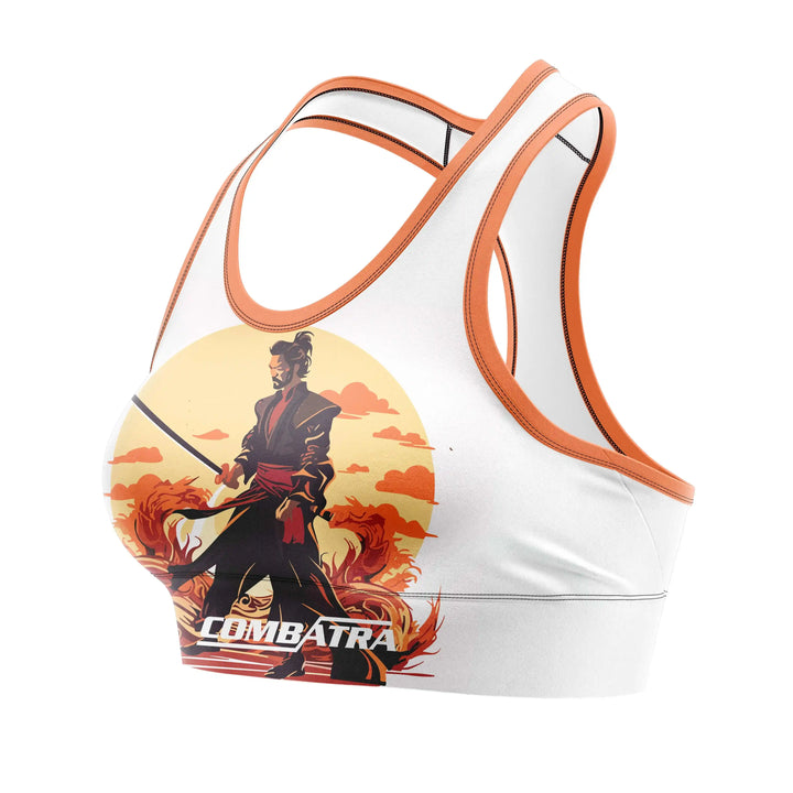Samurai Warrior Sports Bra alternate view | Combatra