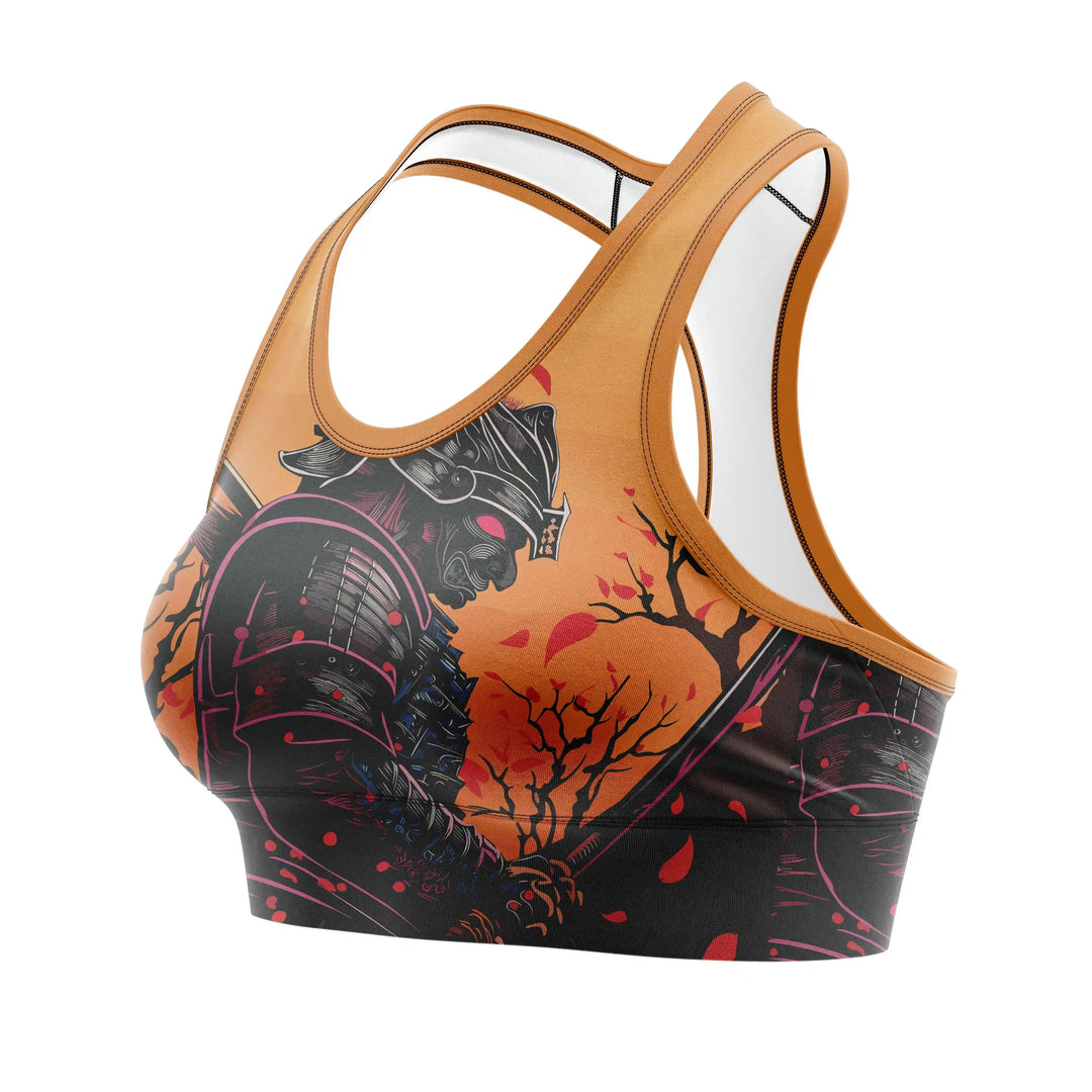 Fallen Leaf Warrior Sports Bra | Combatra