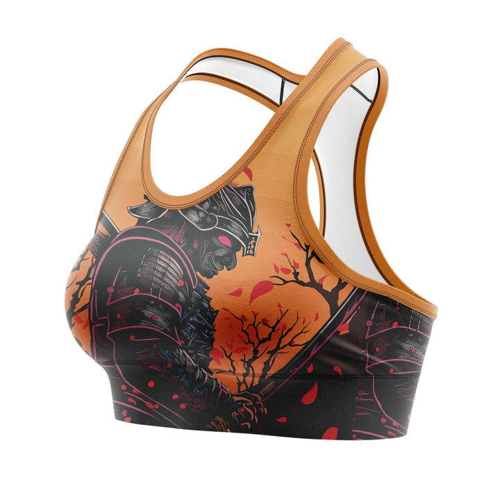 Fallen Leaf Warrior Sports Bra | Combatra